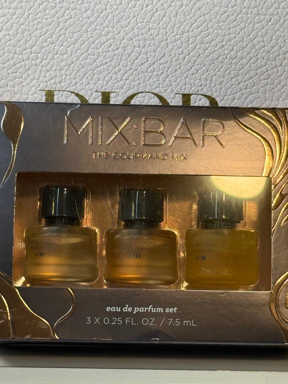 MIX:BAR The Gourmand Mix eau de parfum Set 3pc -0.25 oz each NEW in Box